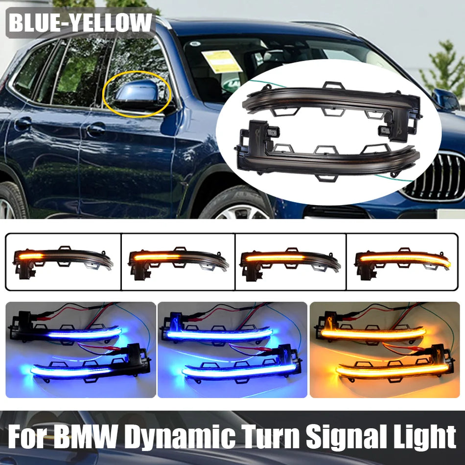 2 tk LED dünaamilised suunatuled BMW X3 X4 X5 X6 X7 jaoks