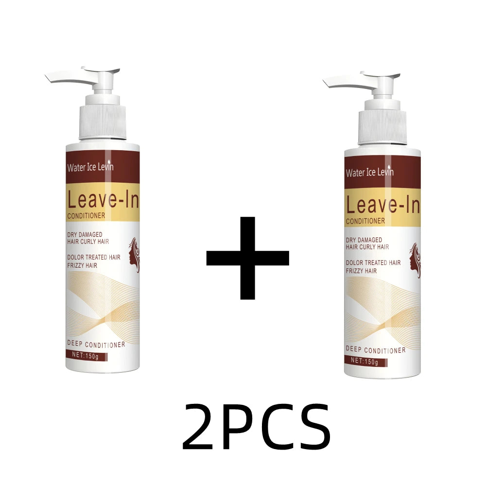 Water Ice Levin Moisturizing No Rinse Hair Film &ndash; Long-Lasting Hydration and Shine B