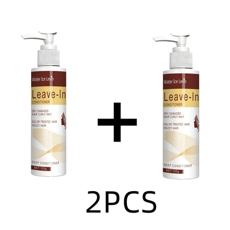 Water Ice Levin Moisturizing No Rinse Hair Film &ndash; Long-Lasting Hydration and Shine B