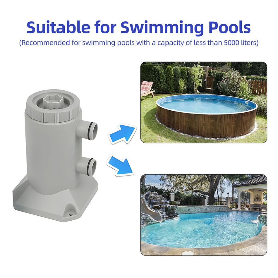 Cartridge Filter Pump 55W 250LPH &ndash; Low Noise Operation