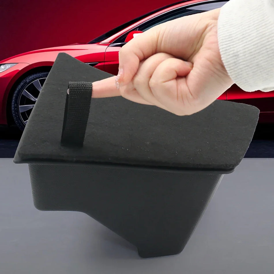 Heckkofferraum Aufbewahrungsbox mit Abdeckung für Tesla Model 3 Highland