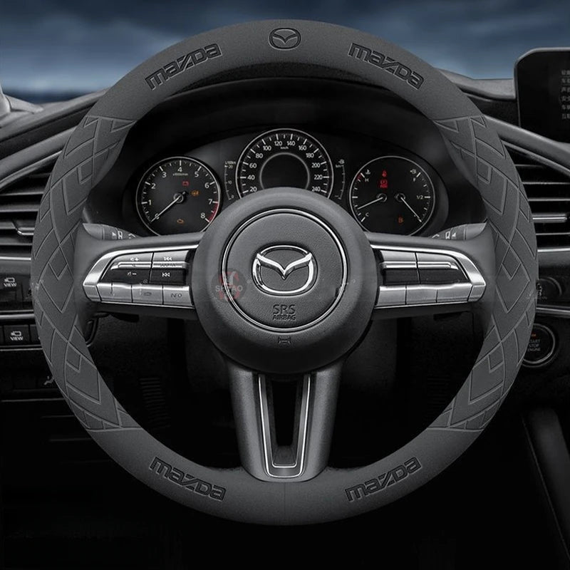 Калъф за волан от суед за Mazda CX5 CX30 CX50 CX8 CX9 3 5 MX5 BT50 Atenza