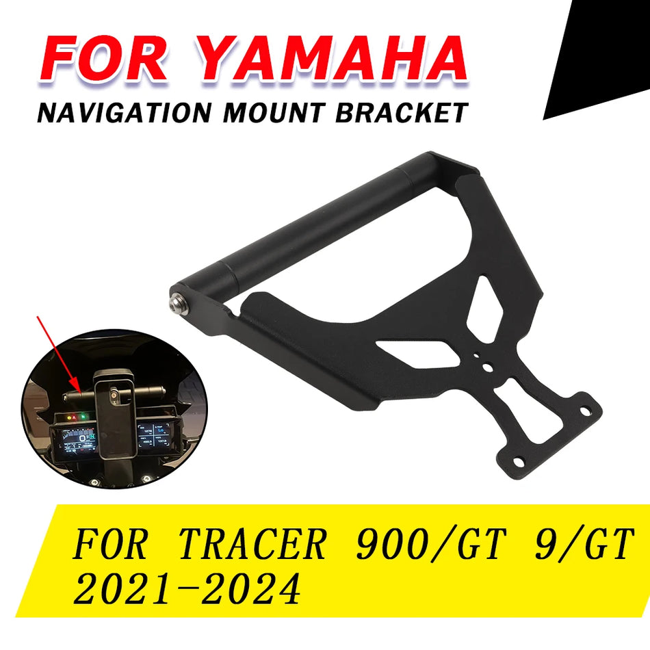 Držák na telefon a GPS pro čelní sklo Yamaha Tracer 9GT, odolný
