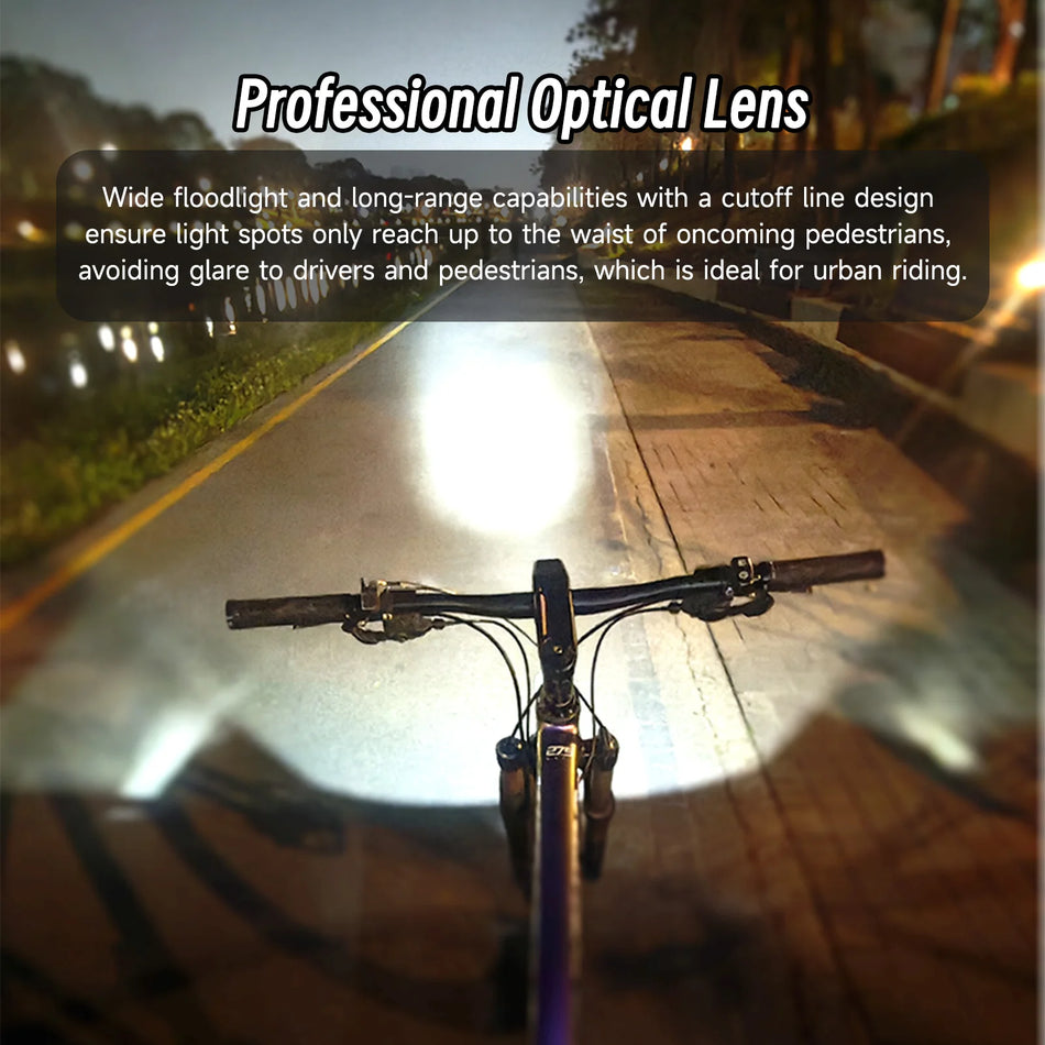 Bike Headlight Rechargeable Quick Release &ndash; IPX5 Rainproof