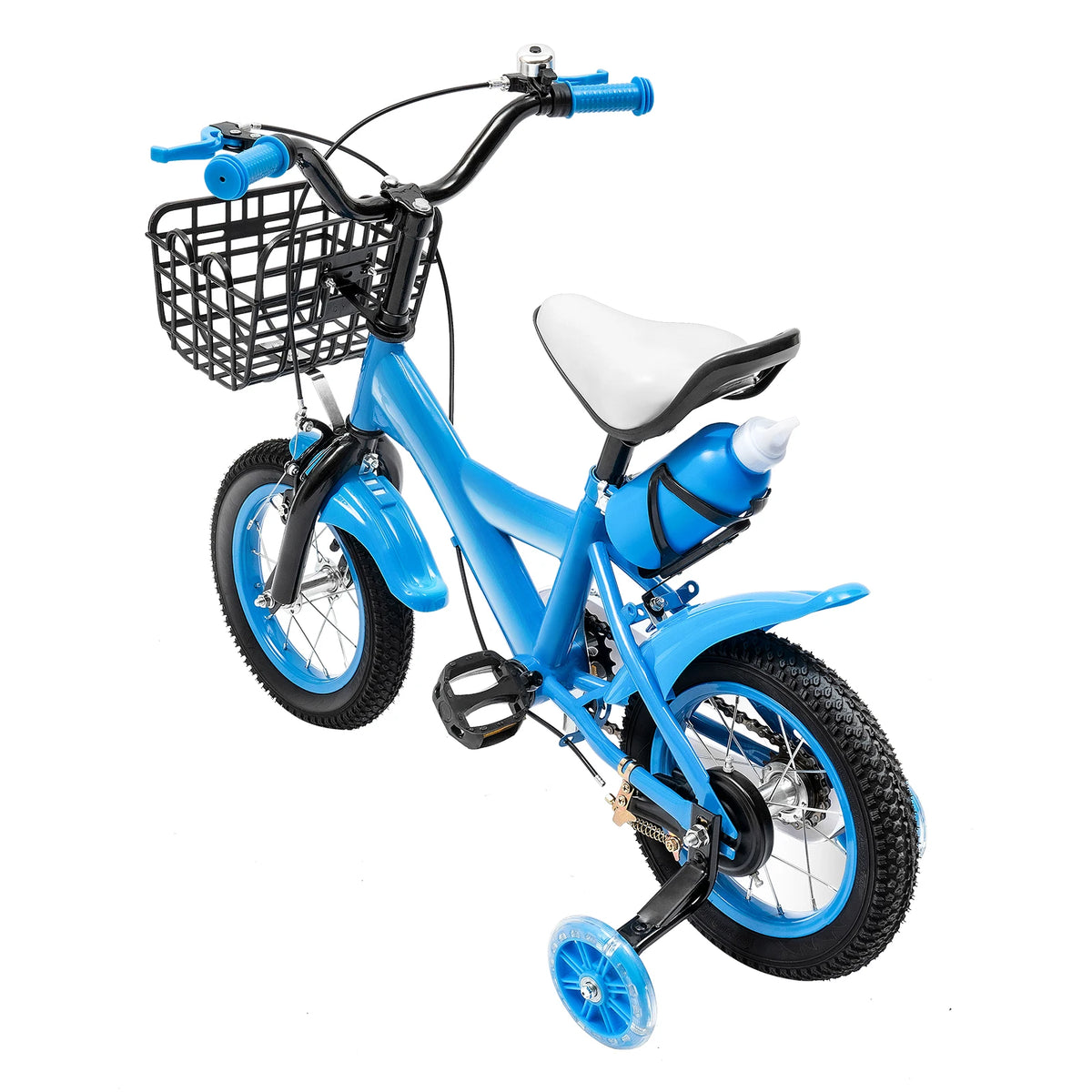 Children Toddler Bike With Basket &ndash; Adjustable Height Blue / GERMANY