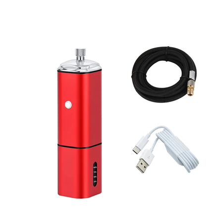 TM90 Compressor Only With Hose &ndash; Includes 1.2m Hose red with hose