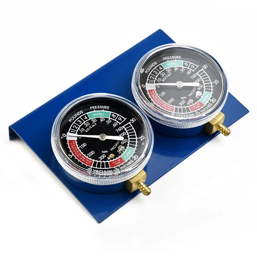 1Set Motorcycle Carburetor Fuel Vacuum Gauge Balancer Synchronizer Tool W/ Hose Kit Metal Plastic For 2cylinder Machines 15x10cm by InterCyprus Trading Ltd