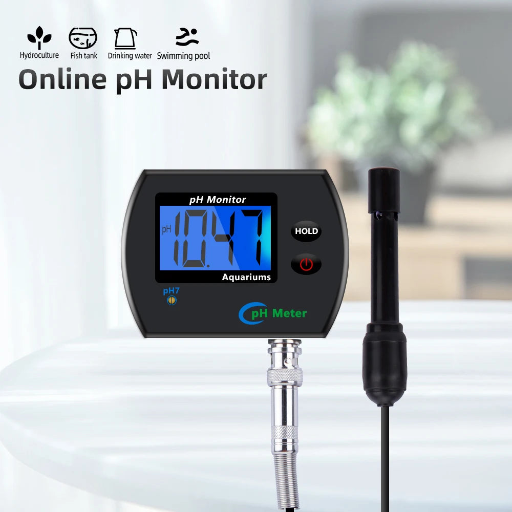 PH990 Digital PH Meter &ndash; Online Aquarium Quality Monitor