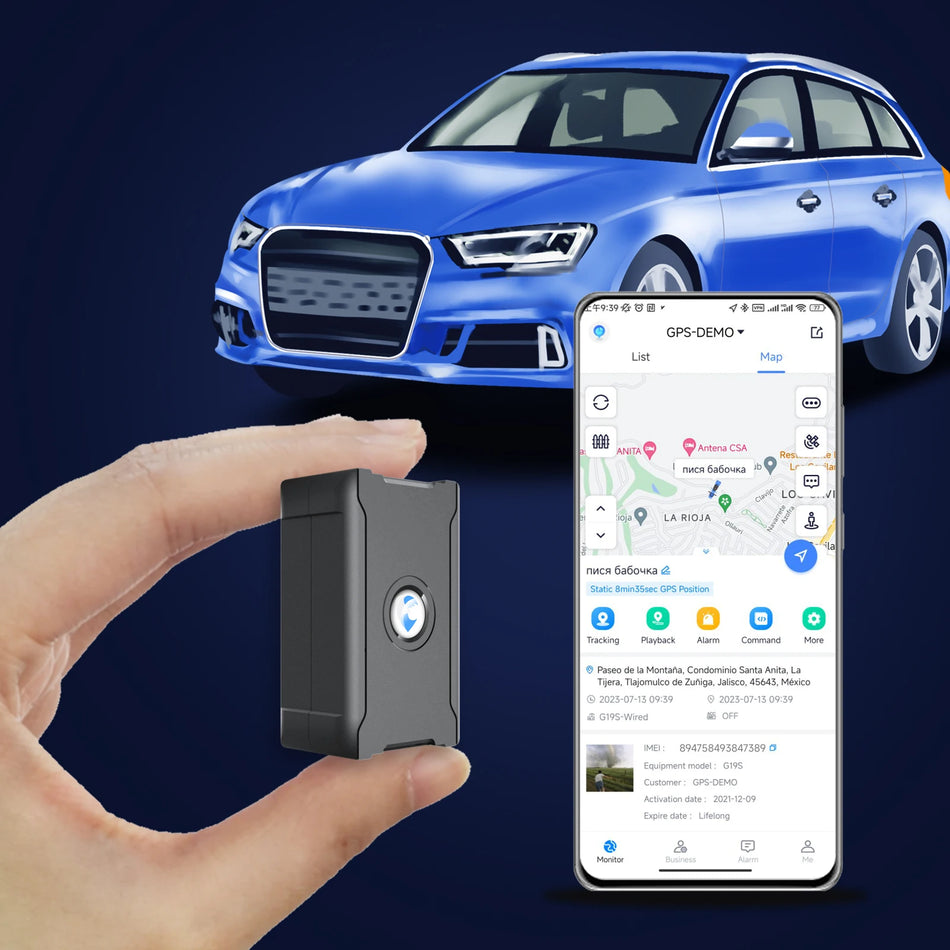 S20 Zařízení pro sledování automobilů Přenosný GPS tracker s baterií 6000mAh