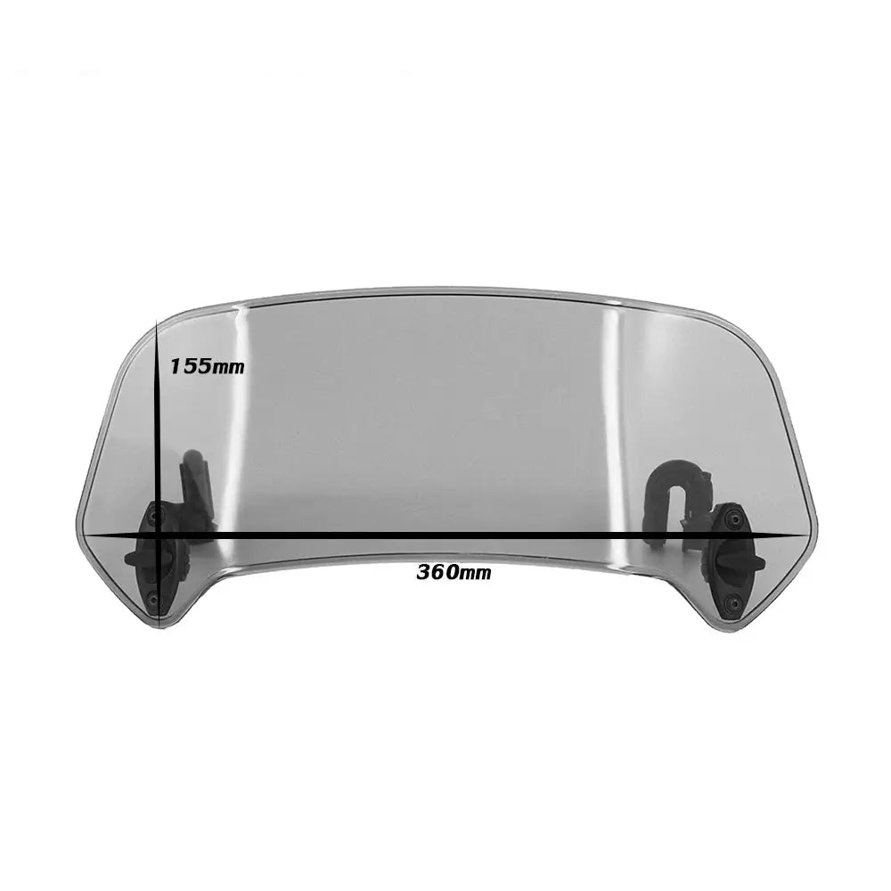 Heighten Windscreen Windshield For BMW R1300GS For HONDA For YAMAHA For SUZUKI For Kawasaki For Vespa Wind Screen Shield Spoiler by InterCyprus Trading Ltd