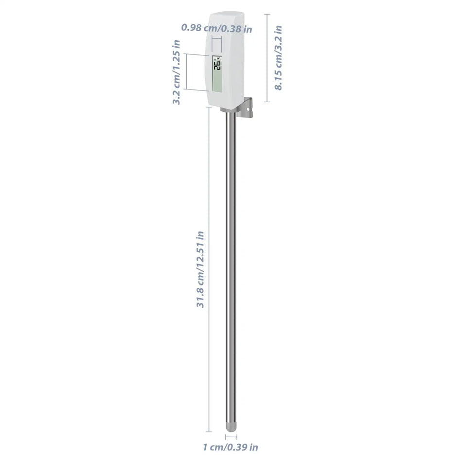Ecowitt WN34S Waterproof Soil Temperature Sensor with LCD Display