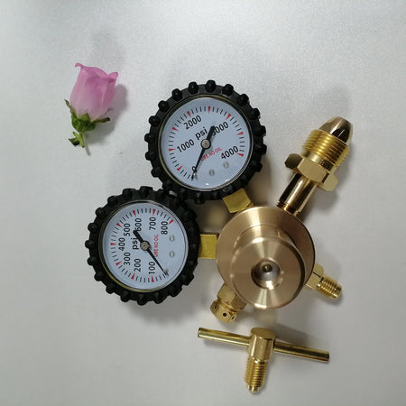 CGA580 Gas Regulator Flowmeter - Argon CO2 Compatible
