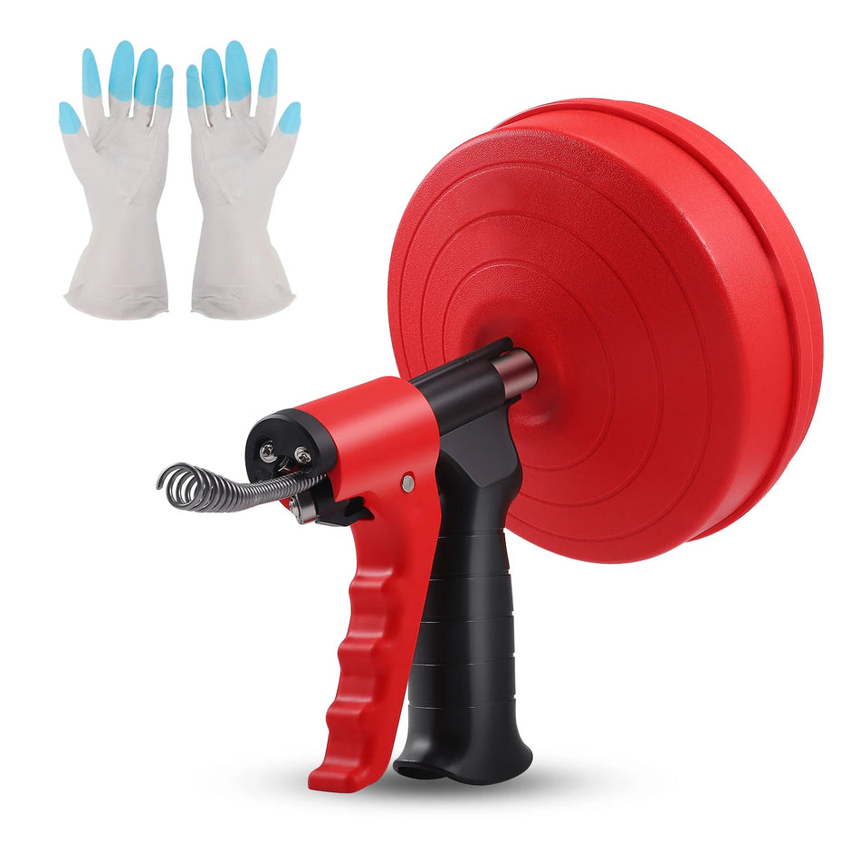 Automaattinen 10m Viemärin Puhdistusspiraali Porakone Liittimellä