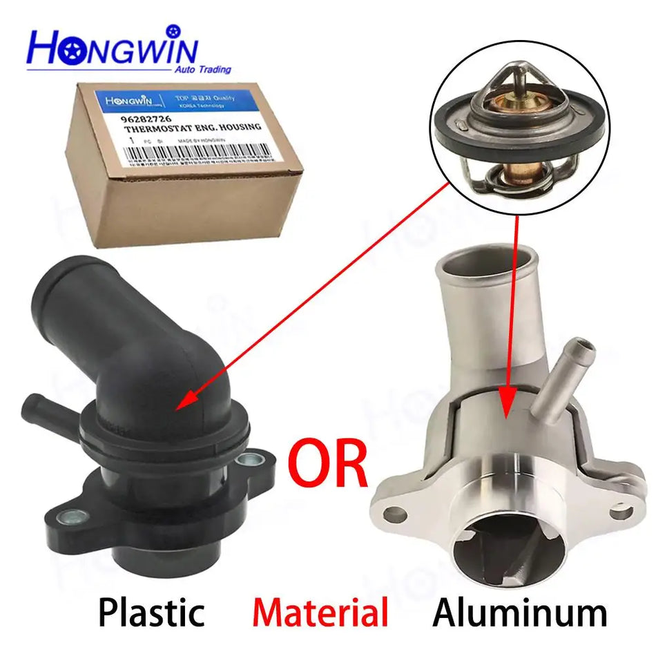 Coolant Thermostat Housing For Chevrolet Aveo Pontiac G3 Lanos Wave