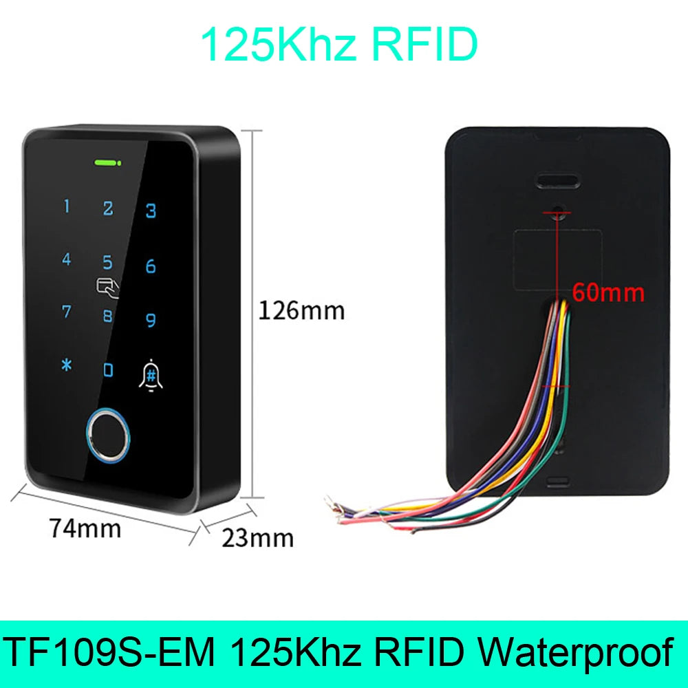 TF108EM &ndash; Smart Fingerprint Access Control Keyboard TF109S-EM