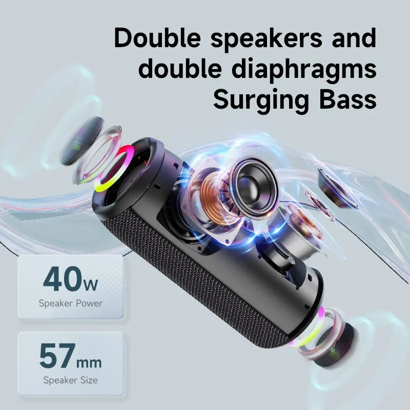 ZEALOT-S49PRO &ndash; 20W IPX6 Waterproof Bluetooth Speaker