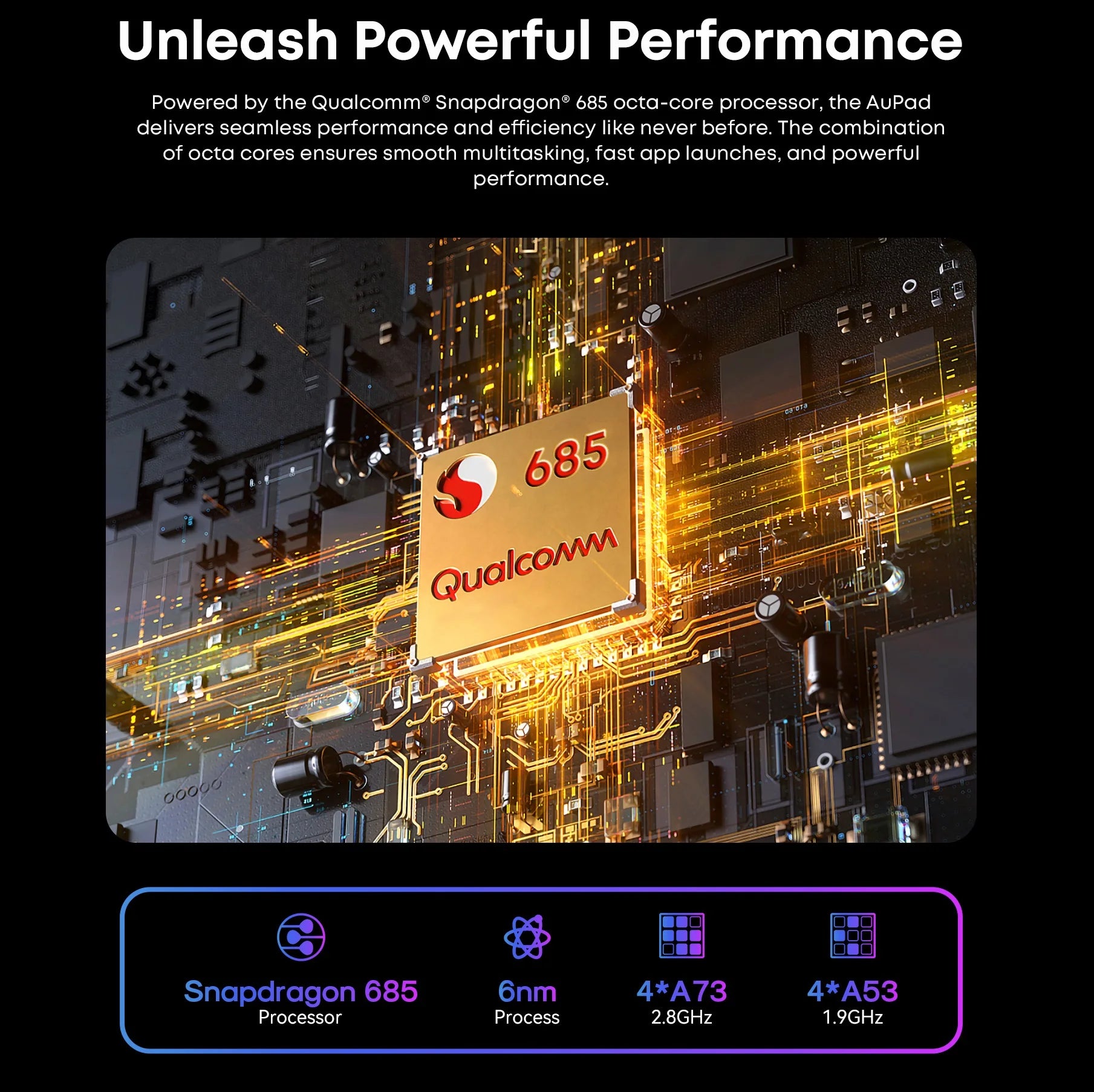 Chuwi AuPad 10.95 Tablet &ndash; Ultra Slim 4G LTE Android 14