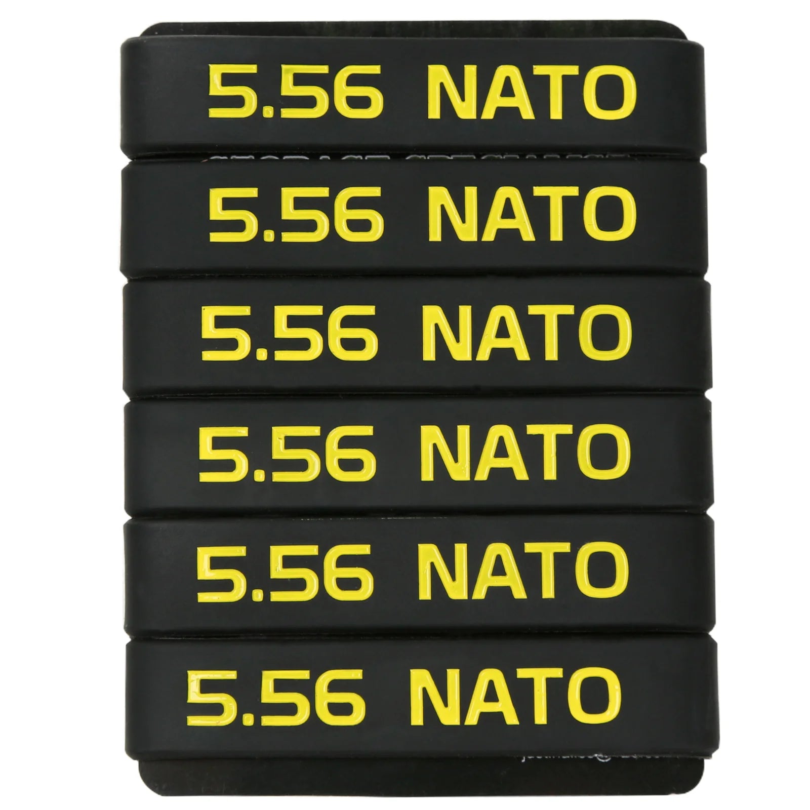 6 Pack Magazine Marking Band 5.56 NATO &ndash; Multi Color Rubber Bands