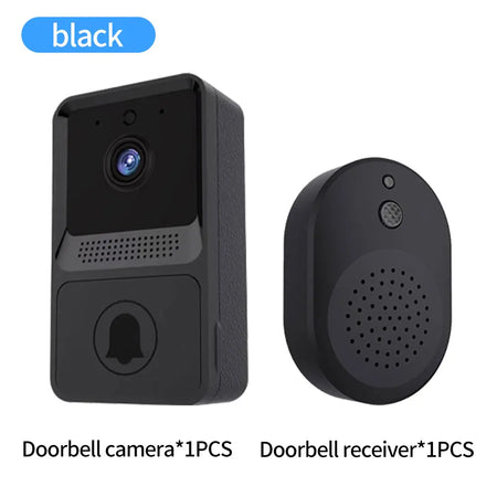 AHD01 - Wireless Doorbell With HD Camera Night Vision AHD01-wifi black