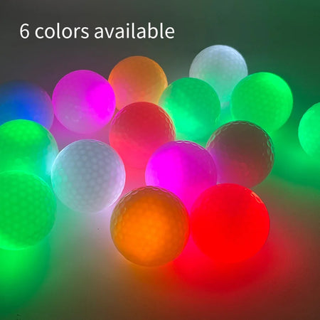 Durable Luminous Golf LED Balls &ndash; Long Lasting Glow for Night Practice