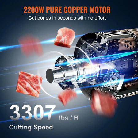 Commercial Electric Meat Bandsaw Stainless Steel