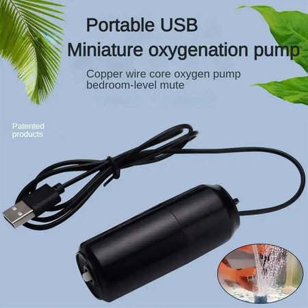 SB Rechargeable Oxygen Pump &ndash; USB Charging Quiet Operation