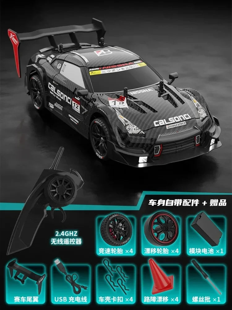 Coche de Carreras Drift GTR 4WD Vehículo Todoterreno a