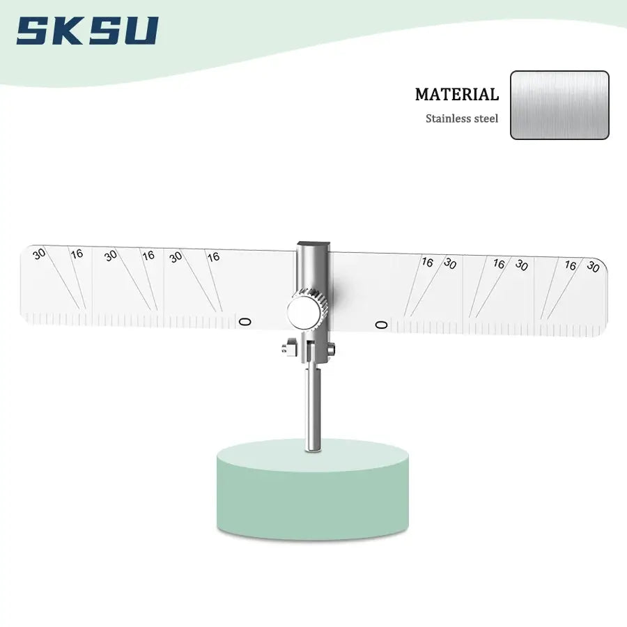 Dental Implant Locating Guide multi angle ruler Surgical Planting Locator Angle Ruler Guage Autoclavable by InterCyprus Trading Ltd