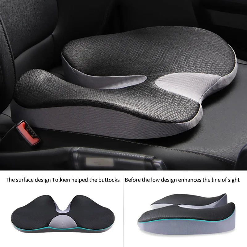 Non Slip Orthopedic Memory Foam Cushion &ndash; Prostate Comfort