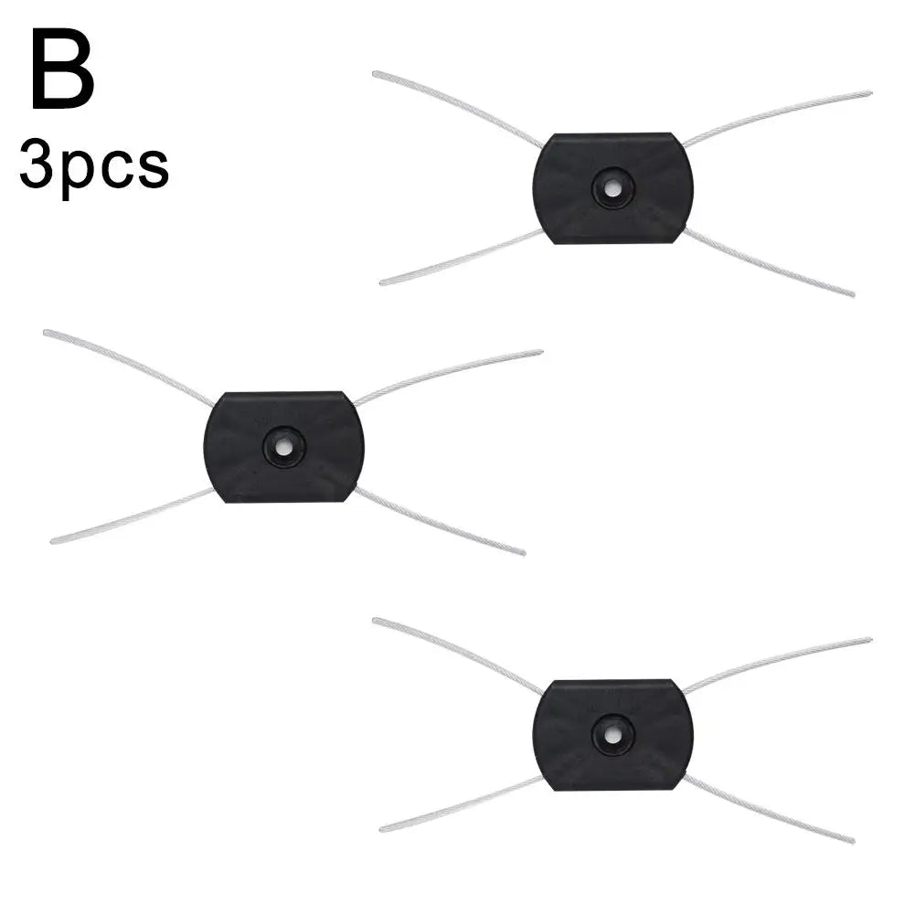 String Trimmer Head Replacement &ndash; Efficient Grass Cutting 3PCS