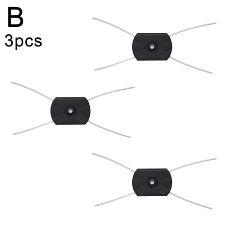 String Trimmer Head Replacement &ndash; Efficient Grass Cutting 3PCS