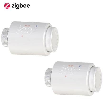 Zigbee Radiator Valve &ndash; Voice Control Alexa Google Home 2pcs / 3 x 1.5V