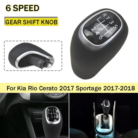Gear Shift Knob for Kia Rio Cerato 43711-H8300 2017 by InterCyprus Trading Ltd