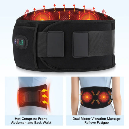 Electric Heating Lower Back Massager Belt &ndash; Heat Therapy