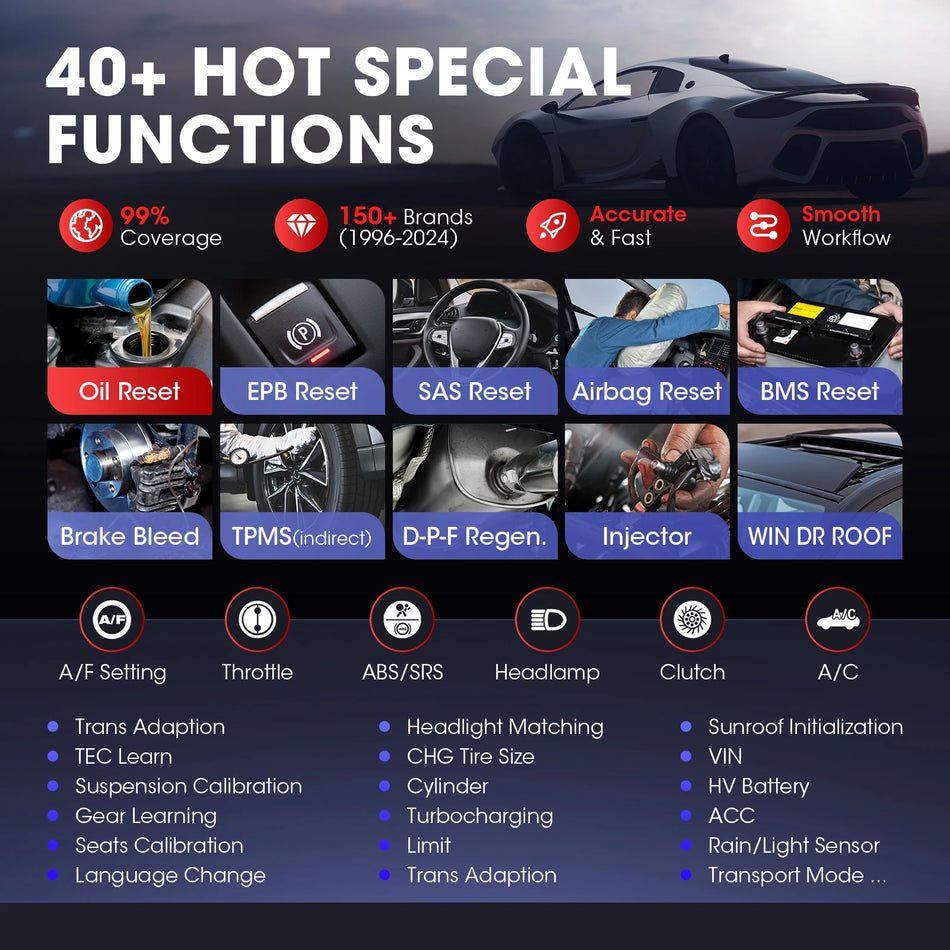 Autel MaxiIM IM508S Programador de Llaves IMMO Escáner de Diagnóstico de Todos los Sistemas