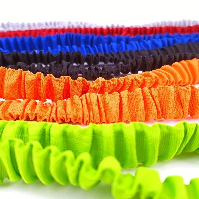 1pc 100cm Kayak Paddle Anti Drop Elastic Rope Reflect Light Fixed Slurry Inflatable Boat Fishing Buckle Surfboard Traction Parts