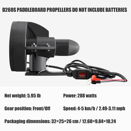 KOETSU Paddle Board Propeller &ndash; Ultra Lightweight Design D260s