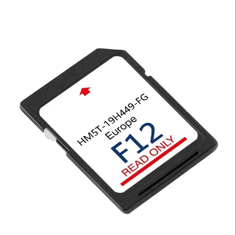SD Card Navigation Europe Map 64GB for Ford Sync2 F12