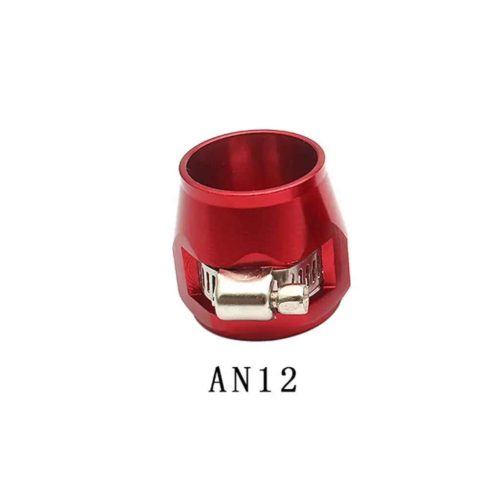 Fuel Line Hose Finisher AN4/AN6/AN8/AN10/AN12 Clamp Finisher Aluminum Car Modification Accessories by InterCyprus Trading Ltd