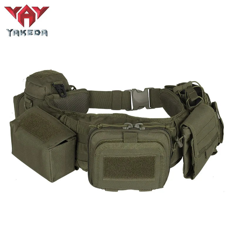 Yakeda Tactical Waist Bag &ndash; Ultra Lightweight Comfort Green / CHINA