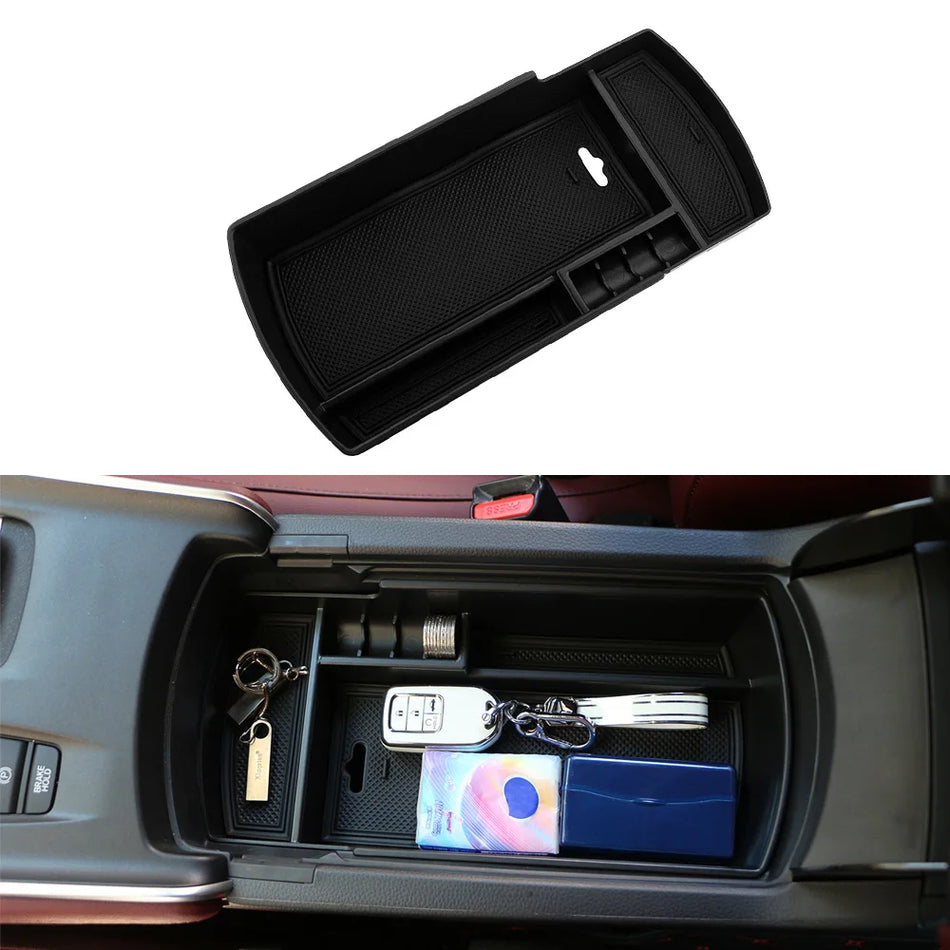 Porankio saugojimo dėžė Honda Accord 2018-2020 ABS plastiko neslystantis centrinio konsolės organizatorius