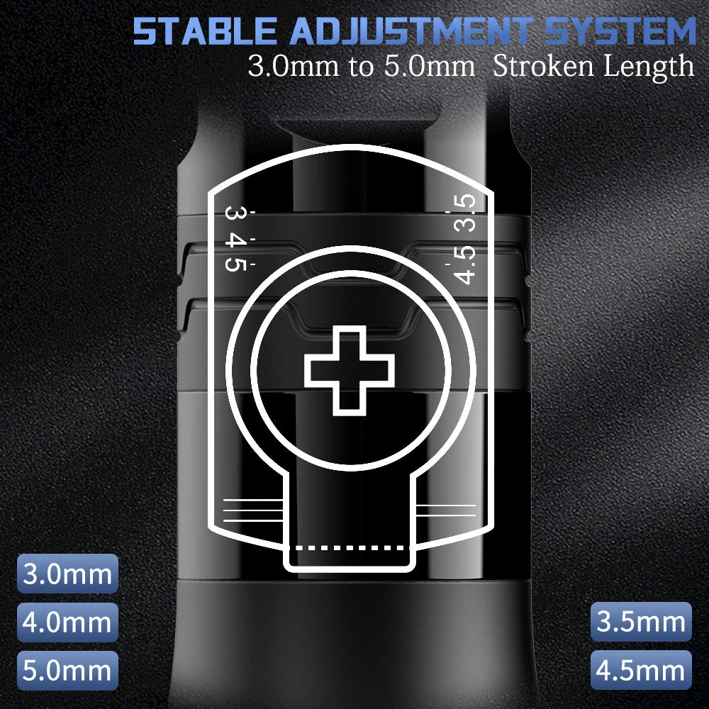 EZ P3 Pro Turbo &ndash; Wireless Battery Tattoo Pen OLED Display