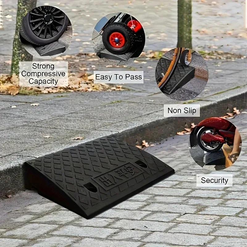 1pc Portable Ramps With Non-Slip Surface &ndash; Durable Material