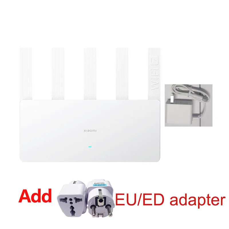 Xiaomi Router BE5000 &ndash; Ultra Fast 2.5G WiFi 7 Mesh Network Add EU adapter