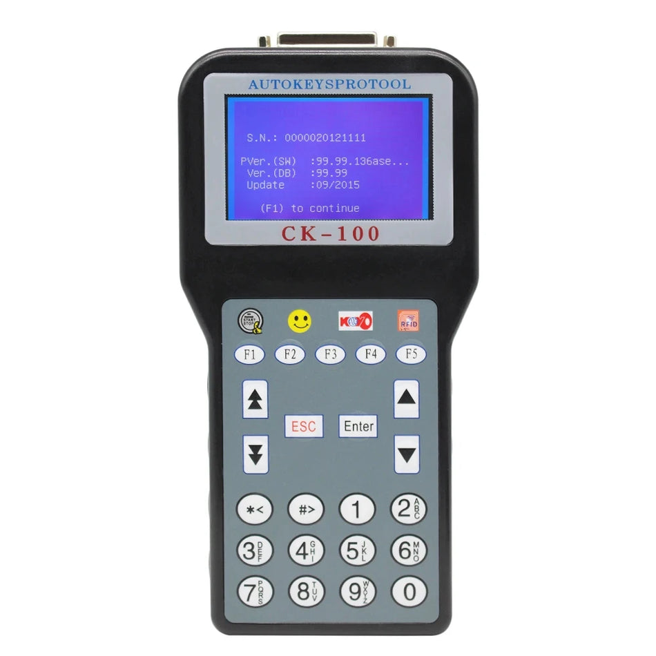 Scanner OBD2 CK100 programmeur de clé automobile avec 1024 jetons