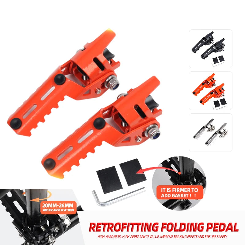 Honda Rebel Jalkatukit Ruostumatonta Terästä, Leveä Asennus