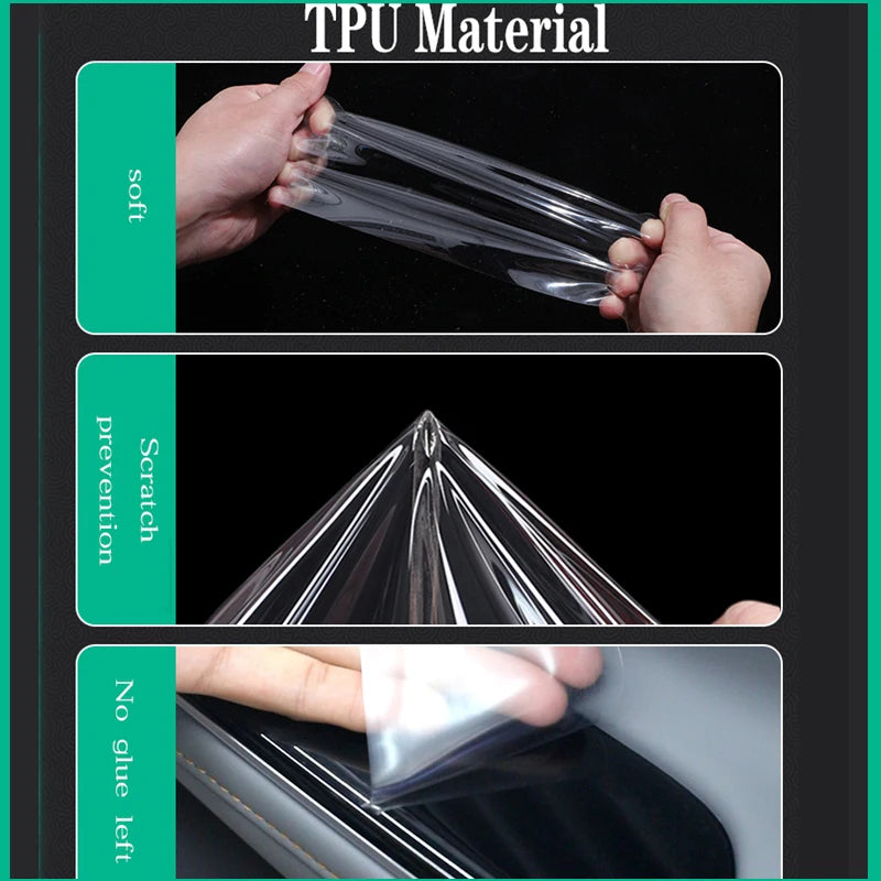 Film de protection intérieur TPU anti-rayures pour Honda Accord 11e génération 2022-2023