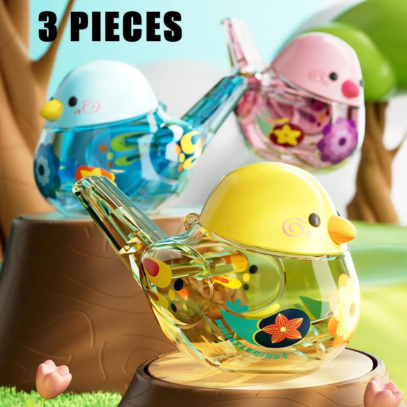 Water Whis &ndash; Colorful Musical Water Whistle Toy 3 pieces