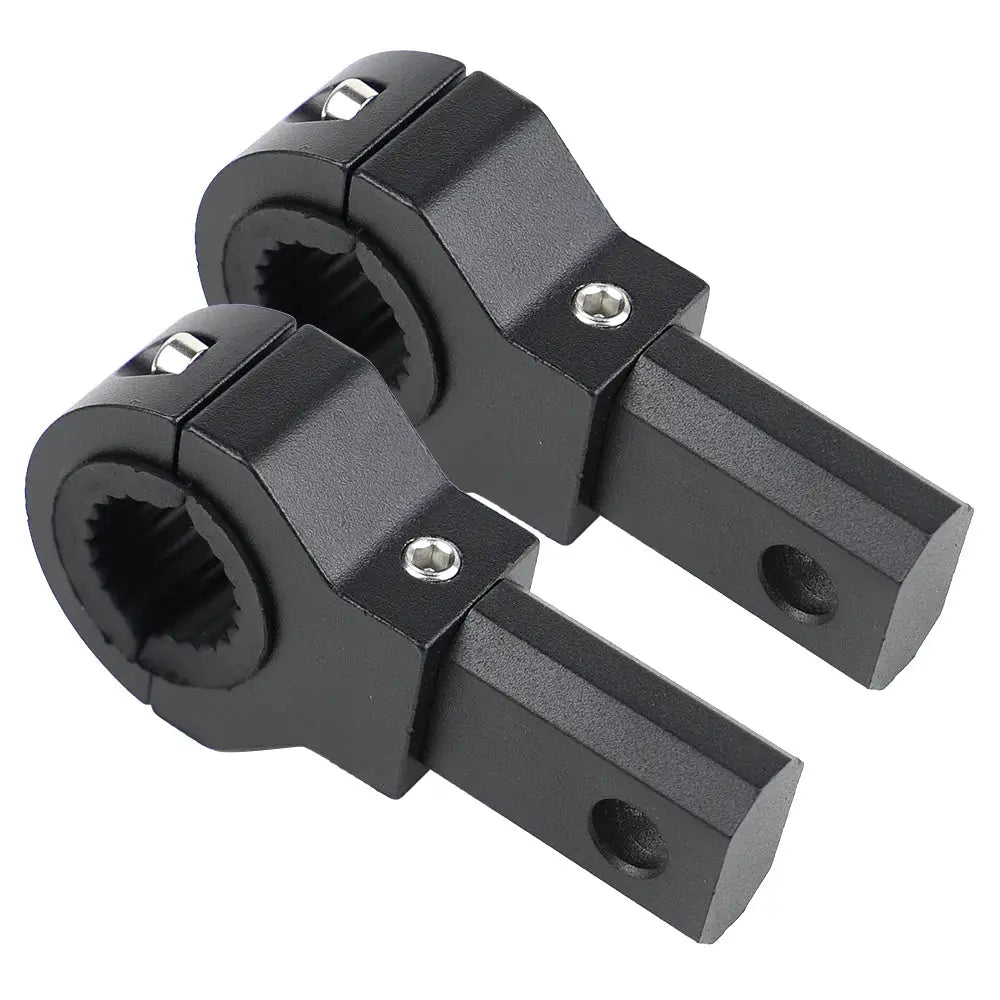 Universal Motorcycle UTV ATV Off-Road Work Whip Flag Light Mounts 0.7"/1"/1.25" Inch 360 Degree Rotate Bracket Kits Aluminum by InterCyprus Trading Ltd