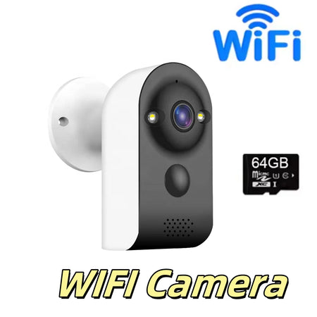 V380 Pro Mini Camera &ndash; Human Detection and Two-Way Audio WIFI Cam 64G / EU Plug